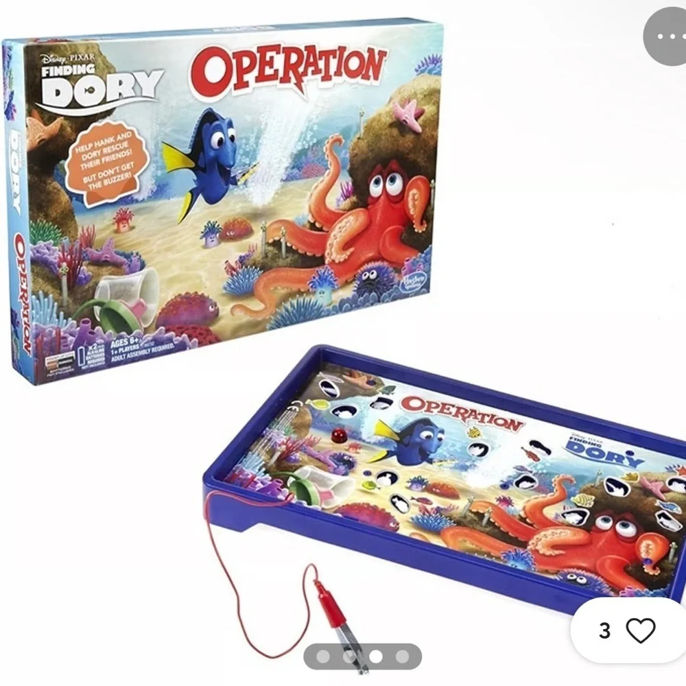 Hasbro Operation Game: Disney-Pixar Finding Dory Edition NEW!